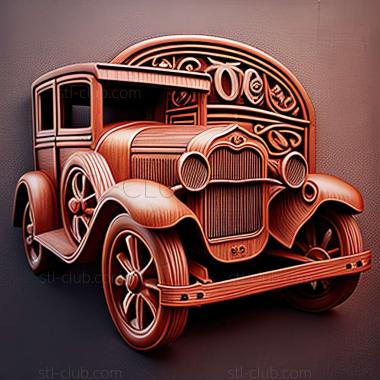 3D мадэль Ford Model A 1927 (STL)